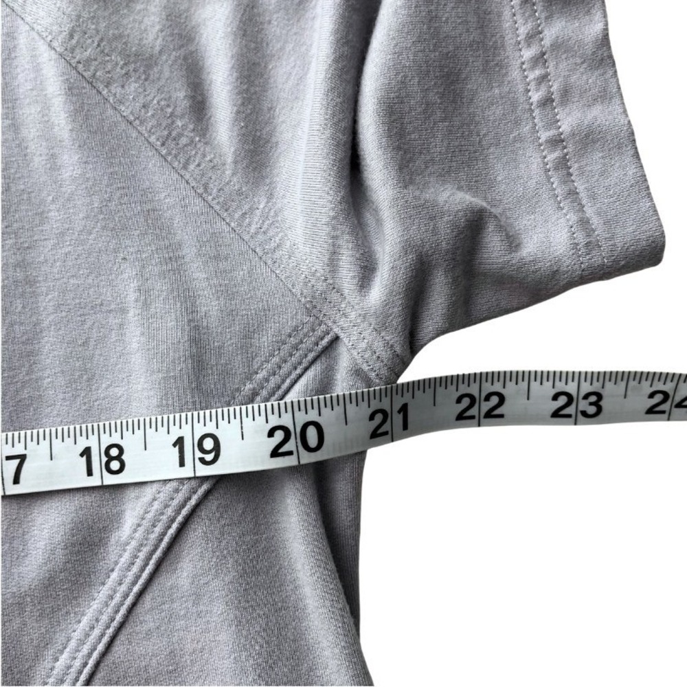 Athleta Hooded Cabana Tunic Top Small Purple Tencel‎ Blend Short Sleeve Pockets - Picture 9 of 9